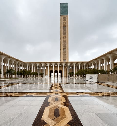 Salle de prière de la Grande Mosquée d'Alger